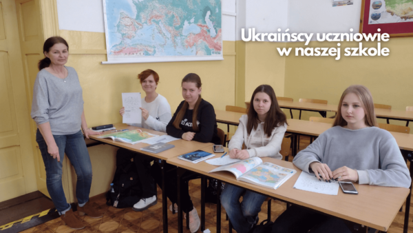 Uczniowie z Ukrainy w naszym LO